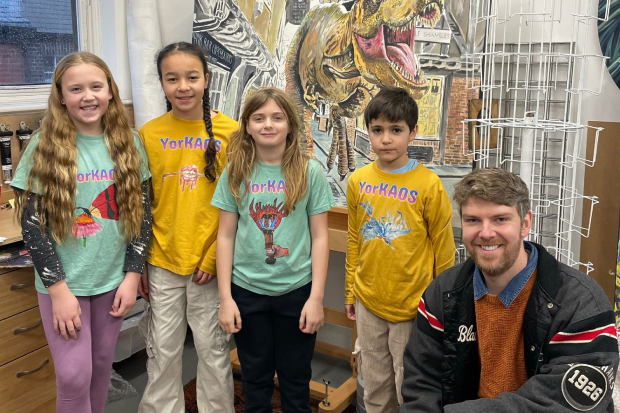 Visiting Lincoln Lightfoot’s studio
